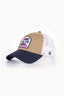 Casquette motif life beige